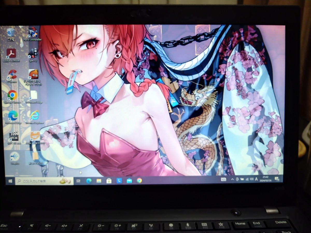 ThinkPad A285 20MX-S0M700.Radeon Vega 8.AMD Ryzen 5 PRO 2500U 2.00GHz/8GB/SSD128GB/無線/Bluetooth/カメラ/Office/DtoD領域_画像1