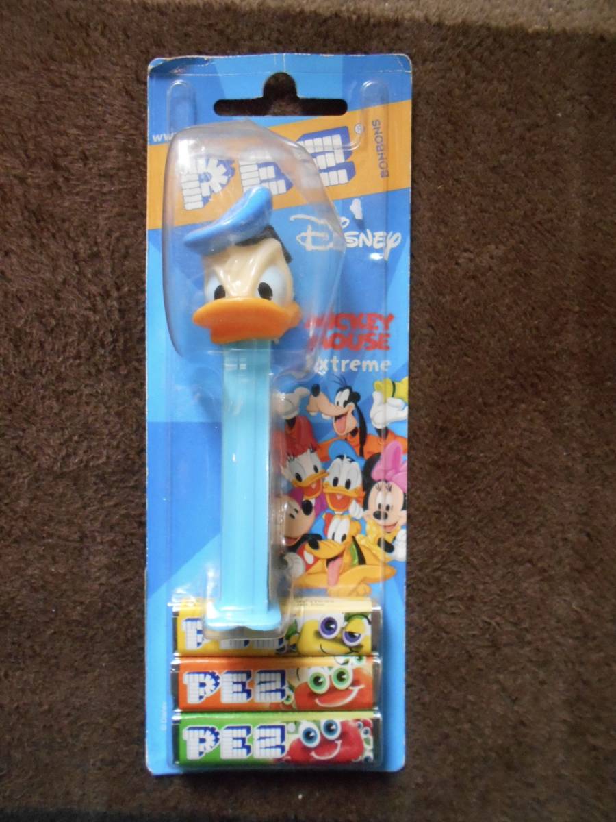未開封 PEZ ドナルドダック Donald Duck ミッキー＆フレンズ ペッツ ペッツマシーン 2006