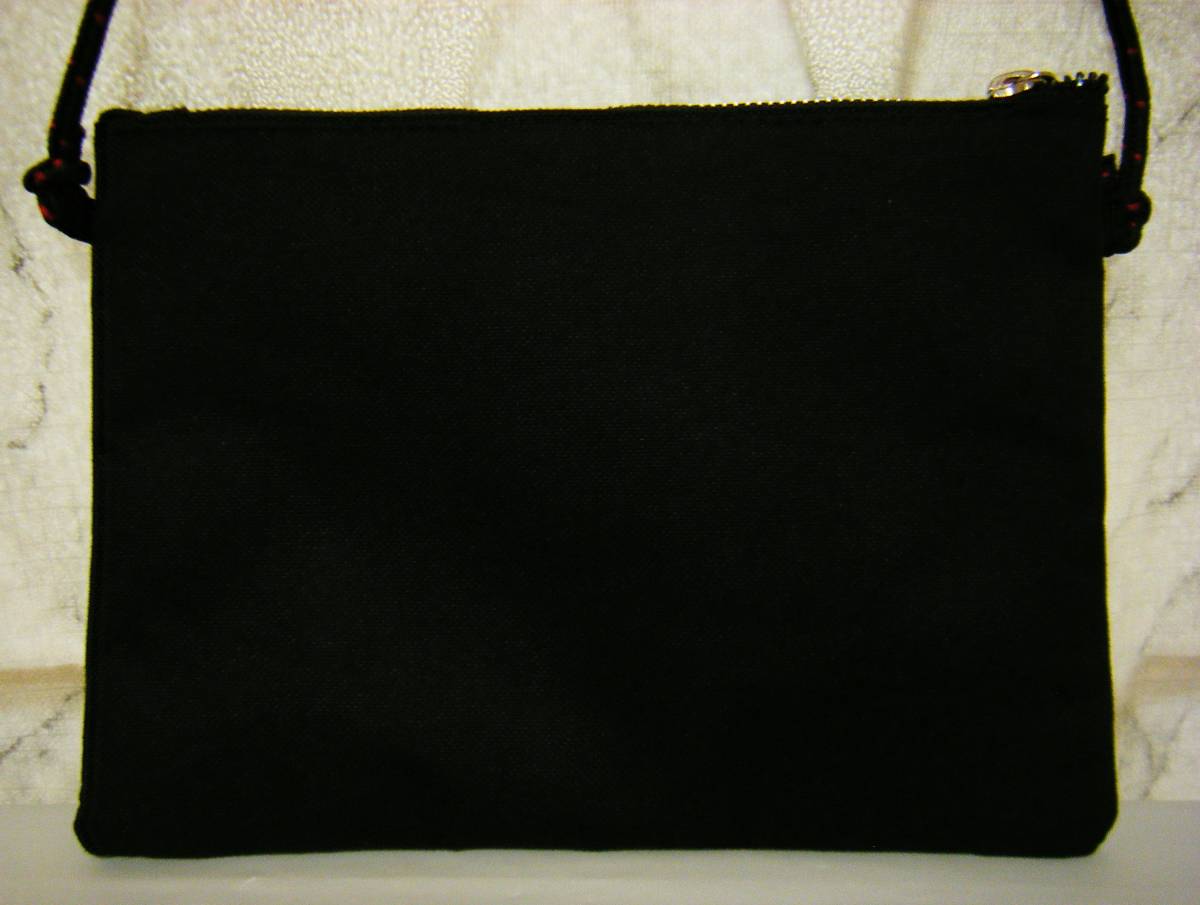 新品〇G-SHOCK 多目的サコッシュ 16.5×22.5 ショルダーバッグ 黒色の画像3