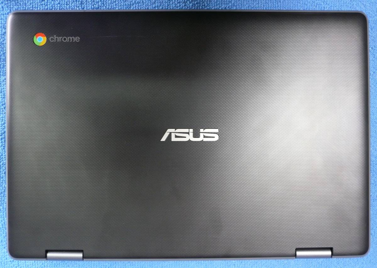 ASUS Chromebook クロームブック C214M 画面 360度回転 タッチパネル スタイラスペン本体内蔵 11.6インチ 中古_画像1