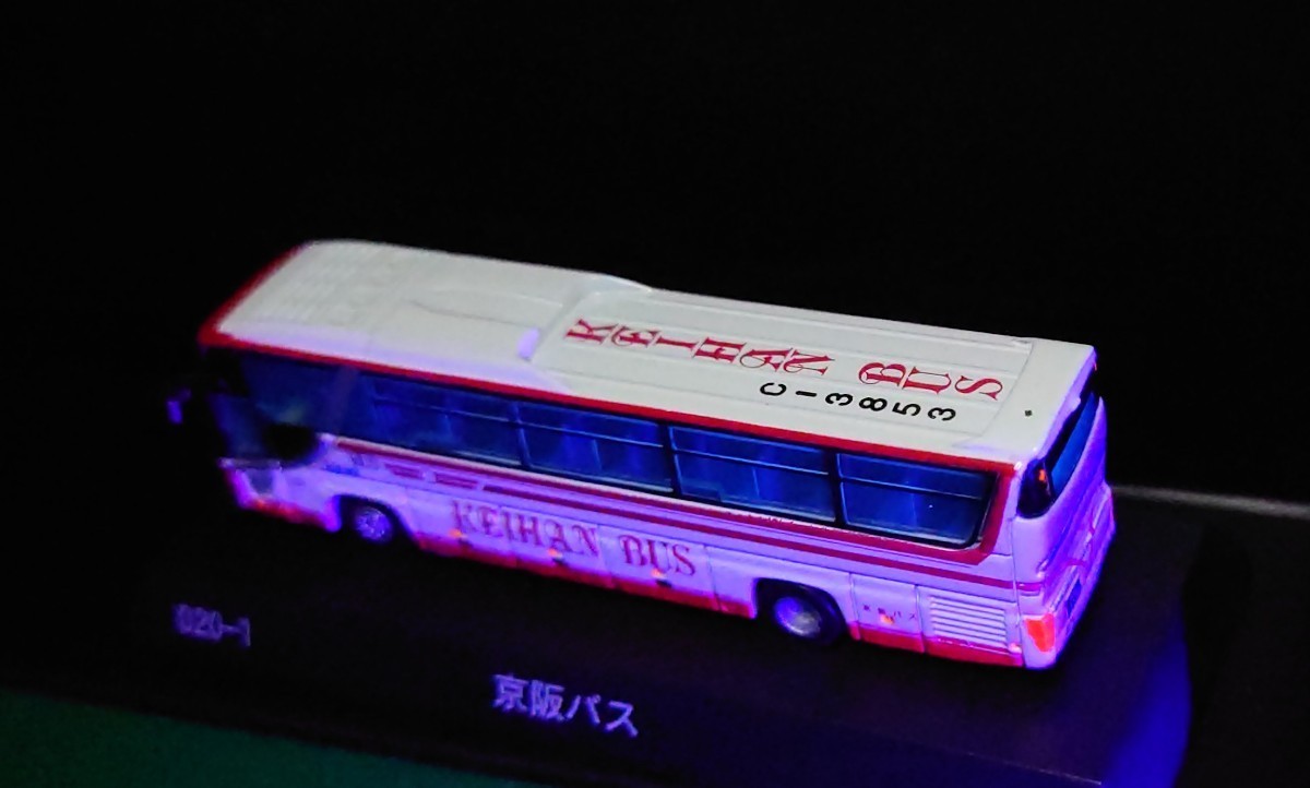 【10台セット】 京商ダイキャストバスシリーズ はとバス3、阪急バス3、京阪バス3、近鉄バス1。 未開封品の画像9