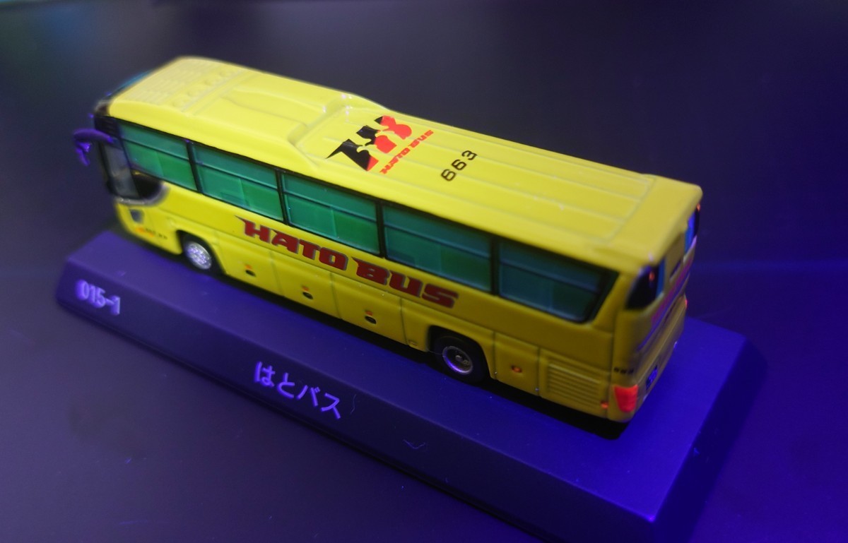 【10台セット】 京商ダイキャストバスシリーズ はとバス3、阪急バス3、京阪バス3、近鉄バス1。 未開封品の画像7