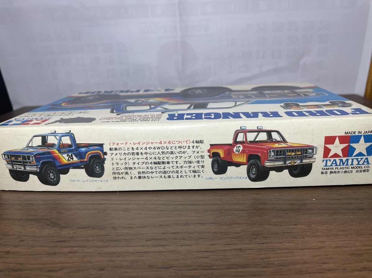 珍品　小鹿タミヤ　トヨタ　フォードレインジャー　4×4 PICKUP 1／32ミニ四駆シリーズ No.1_画像4