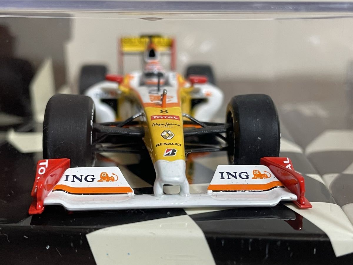 未使用品　2台まとめ売り1/43 ミニチャンプス　RENAULT F1 TEAM SHOWCAR ING R29 No.7 No.8 2009 2台_画像5