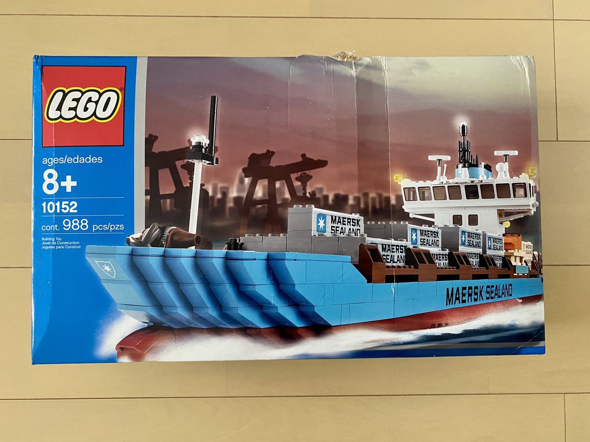 LEGO 10152 Maersk Sealand コンテナ船　未開封_画像1