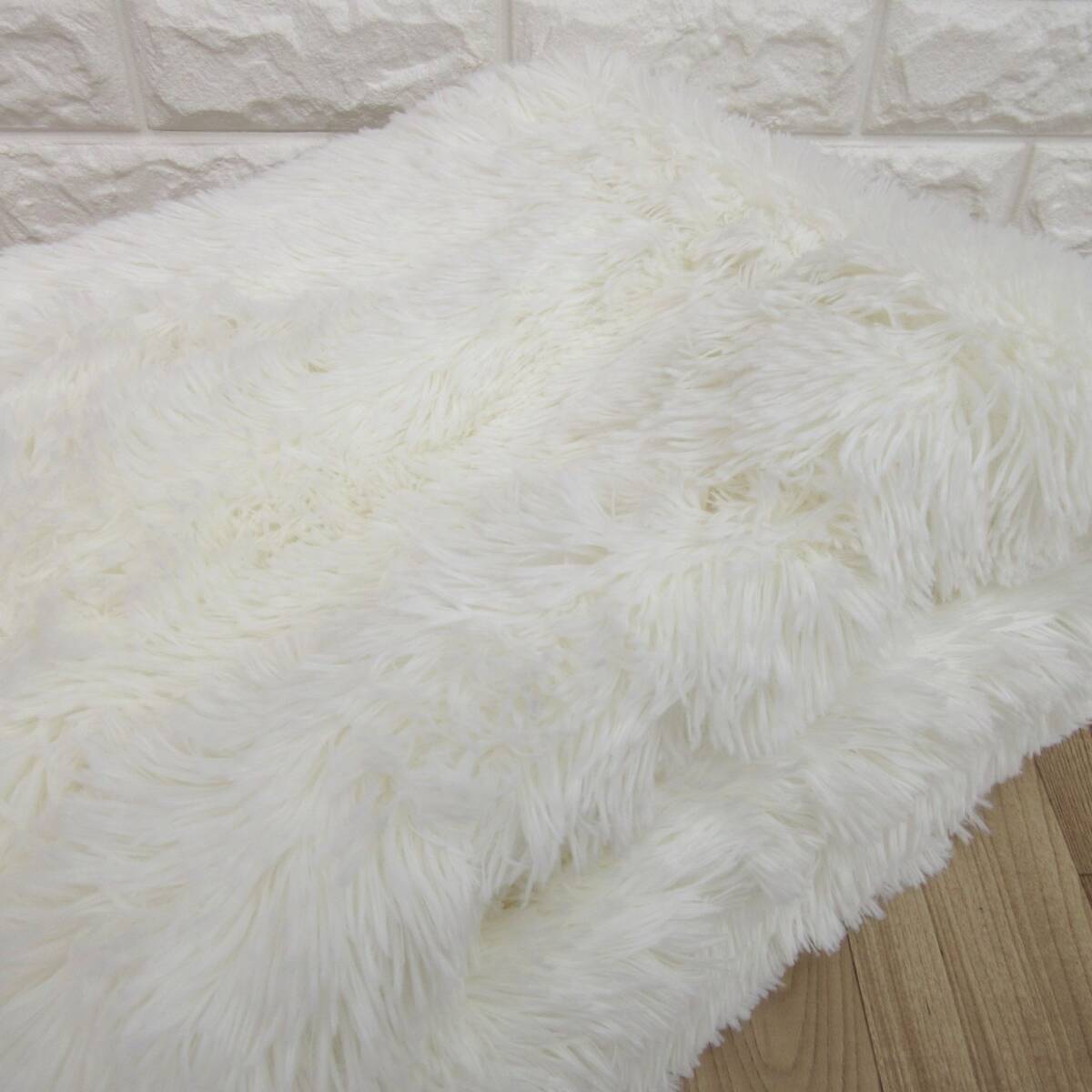  price cut! west river shaggy blanket blanket warm mo Como ko length .. nappy . soft sofa cover also all season OK! white 