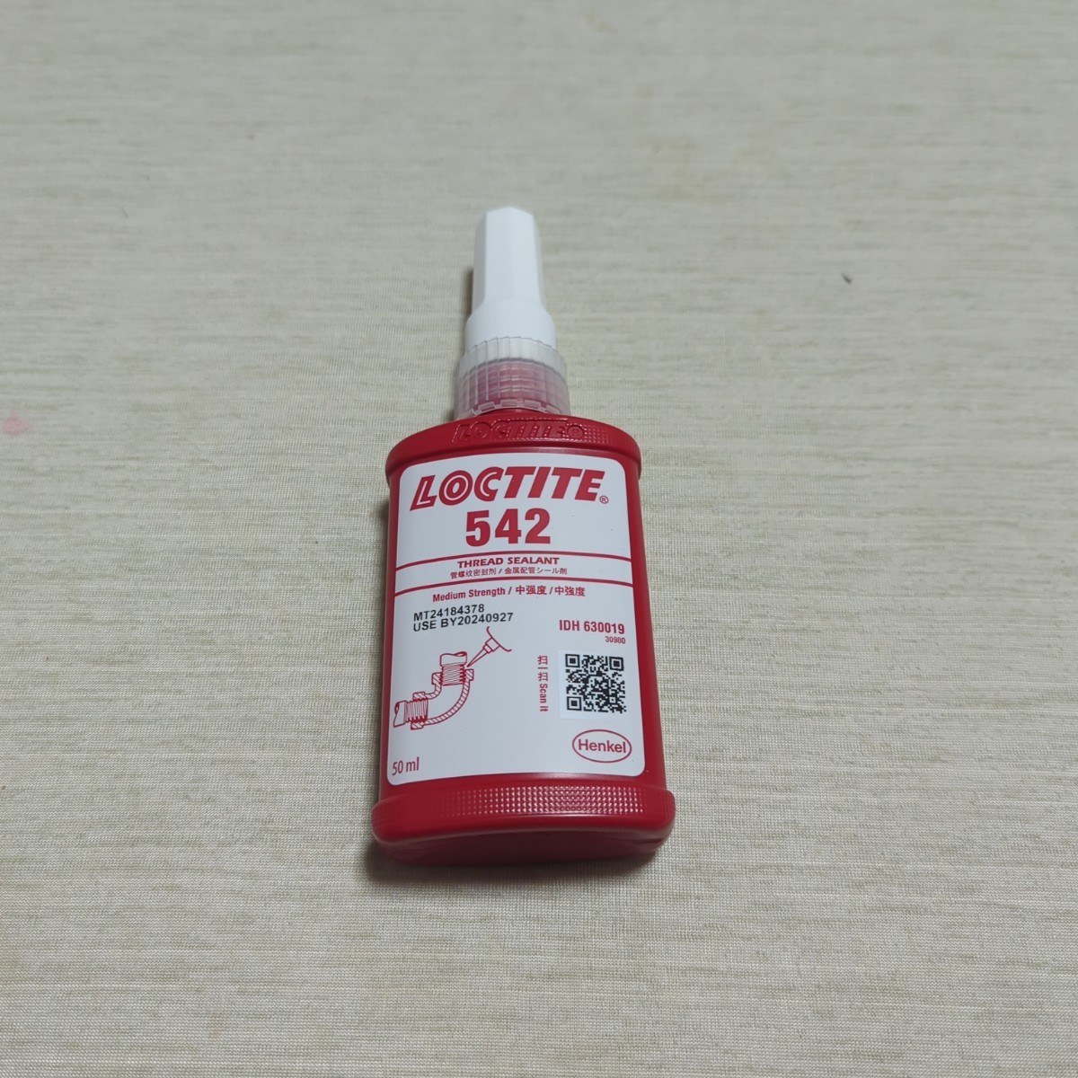 LOCTITE 542 金属配管シール剤　ロックタイト　50ml_画像1