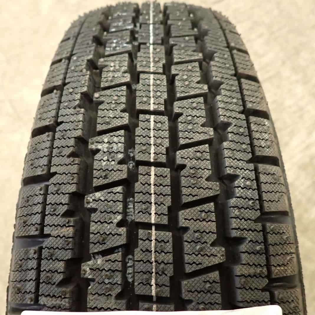 冬4本新品 2023年製 会社宛 送料無料 145/80R12×4J 80/78 LT ブリヂストン W300 ダイハツ純正スチール 軽トラ 145R12 6PR 同等 NO,D3455-8_画像2