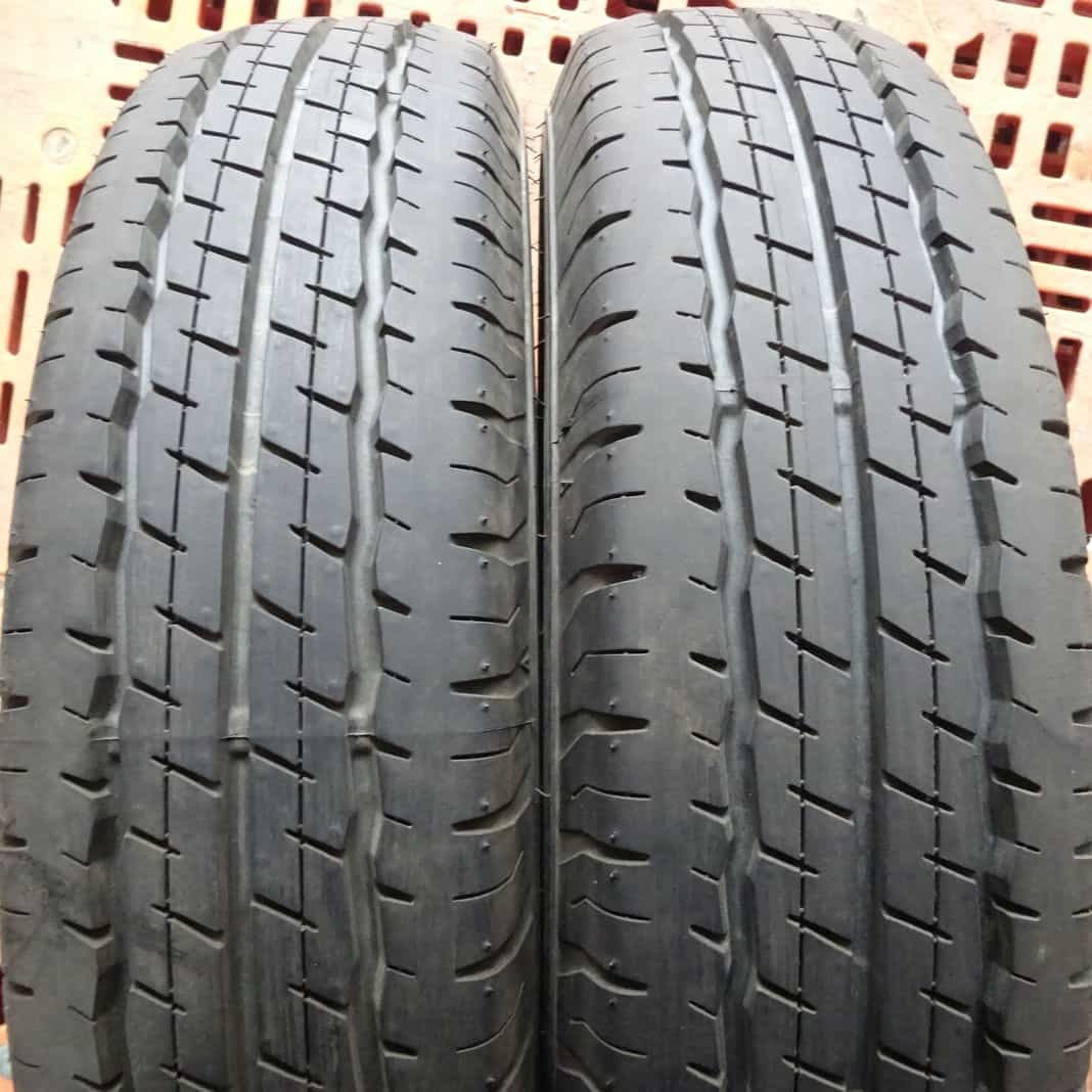 夏4本SET 会社宛 送料無料 155/80R14 88/86 LT ダンロップ SP175L 2023年製 バリ溝 プロボックス サクシード ADバン 貨物 商用車 NO,Z5344_画像4