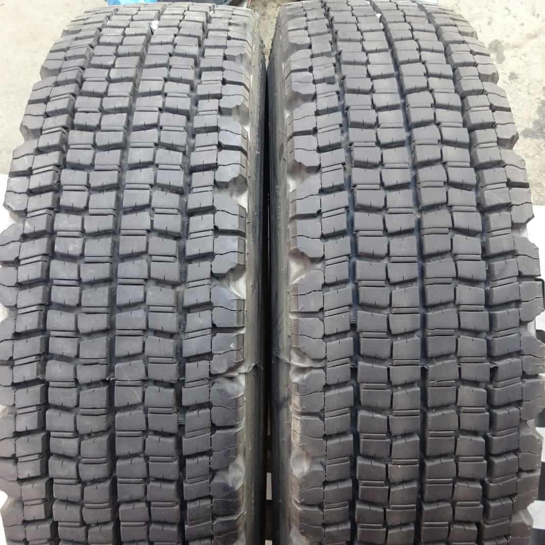 リトレッド 冬 4本SET 会社宛 送料無料 225/90R17.5 127/125 LT BRM ブリヂストン W970 深溝 再生 更生 4t車 中型トラック各種 BS NO,Z5524_画像4