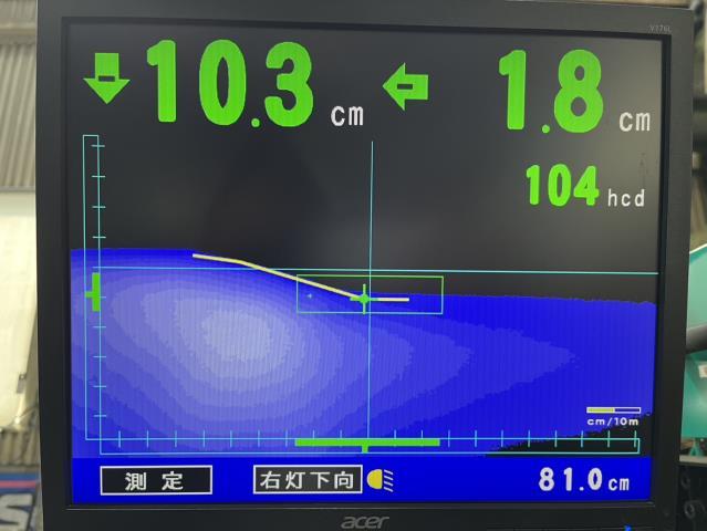 デリカＤ5 DBA-CV5W 右ヘッドライトASSY G プレミアム 4WD 8人 A19A75 コイト 100-87918 HID 36107_画像5