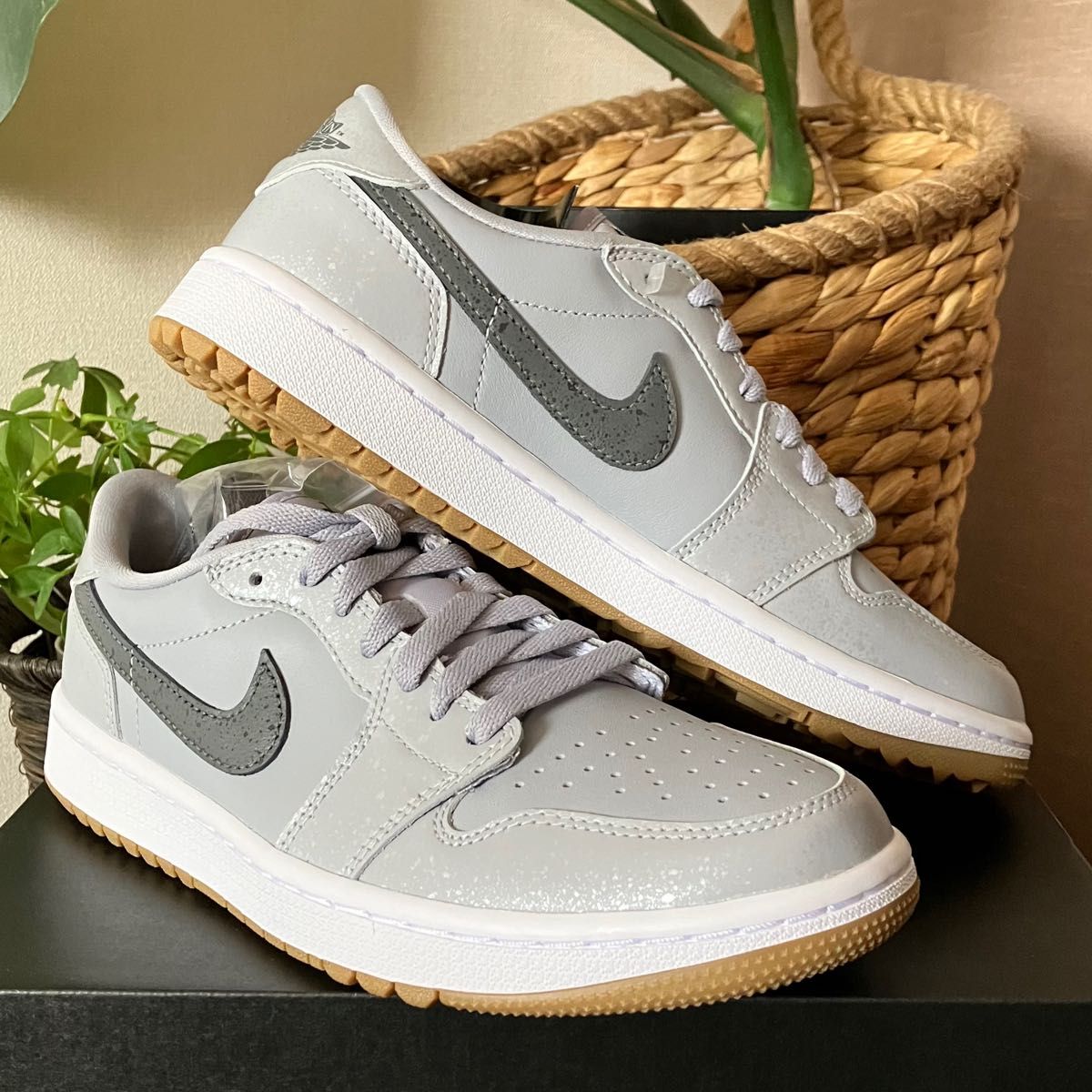 Nike Air Jordan 1 Low Golf Wolf Grey Gum エアジョーダン1 