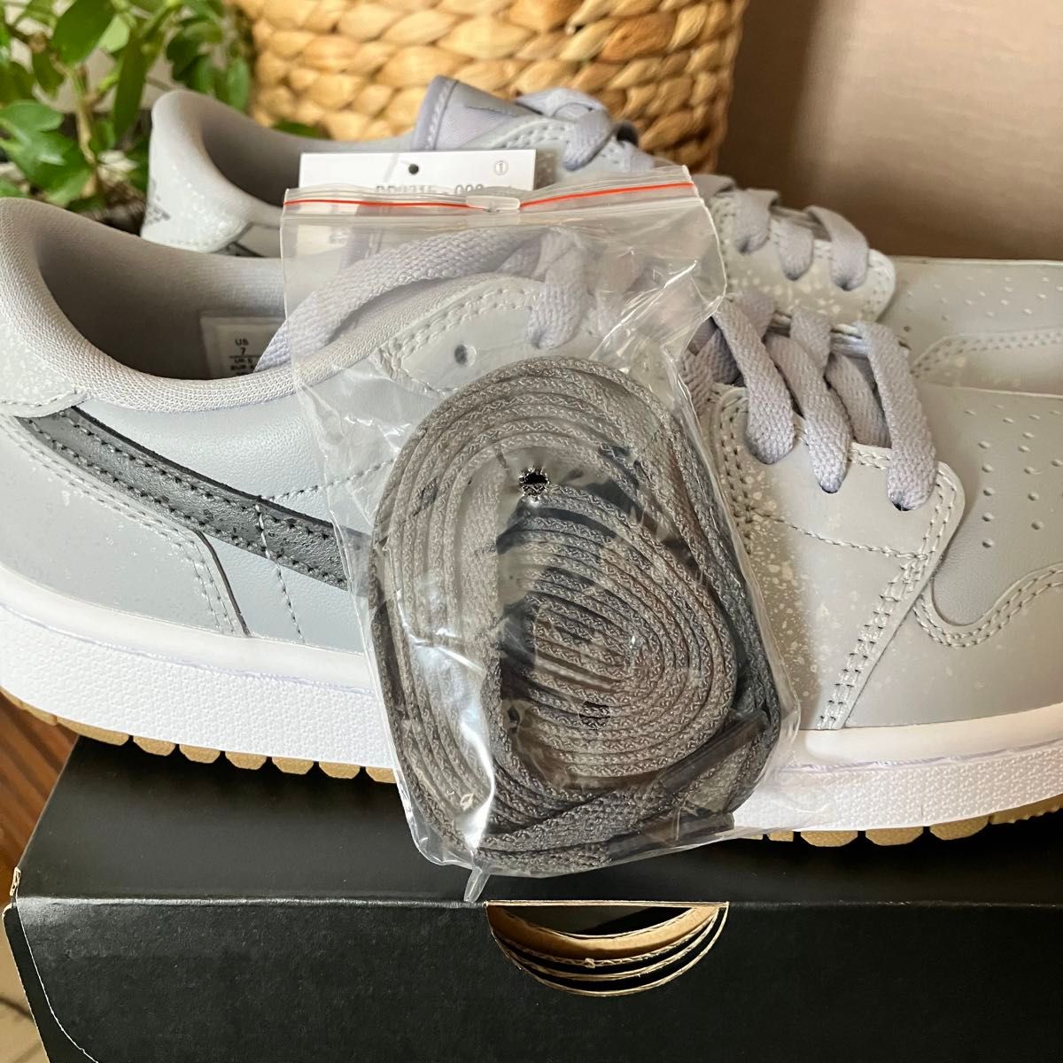 Nike Air Jordan 1 Low Golf Wolf Grey Gum エアジョーダン1 