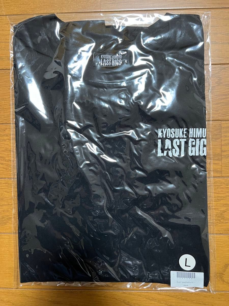 未開封 LAST GIGS Tシャツ (A) Lサイズ 氷室 京介