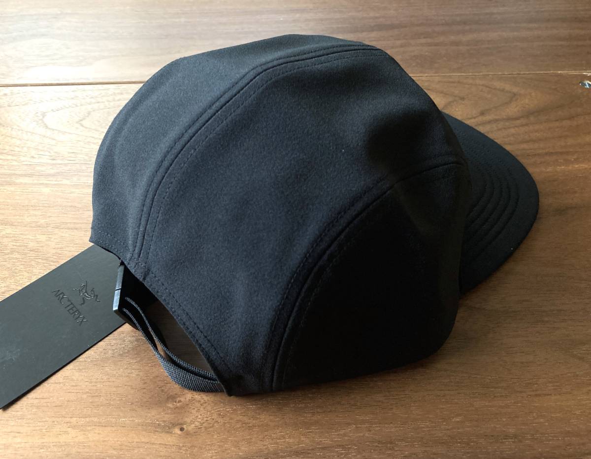 即決★正規品★ 軽量・通気性 ARC'TERYX / Calidum 5 Panel Hat / Black / アークテリクス カリダム 5パネル ハット キャップ ブラック 黒_画像5