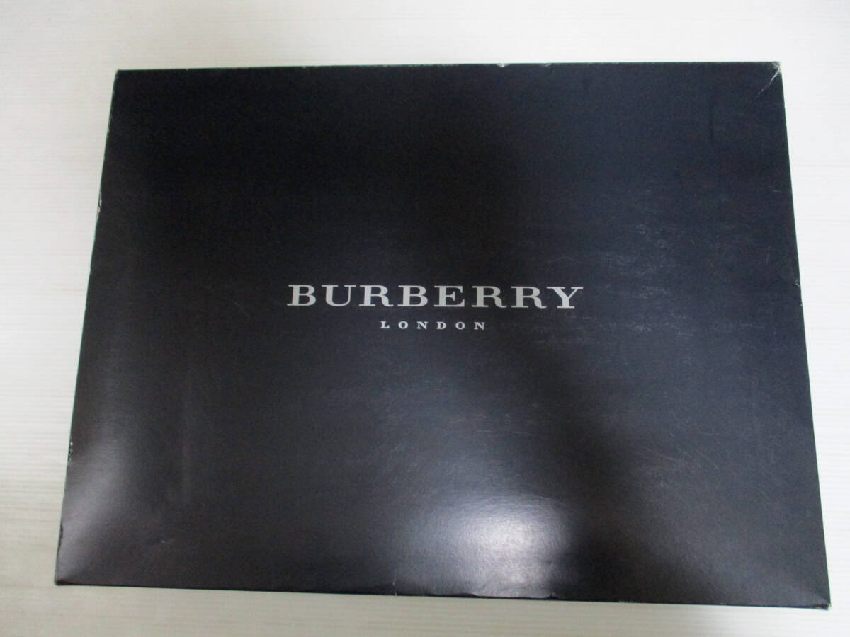 未使用☆BURBERRY LONDON  バーバリー ロンドン ウール毛布 140x200cm 西川産業  日本製    （２C オ↑の画像5