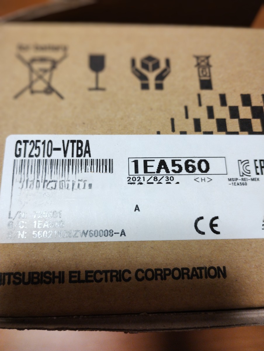 GT2510-VTBA 三菱電機 三菱シーケンサGOT_画像1