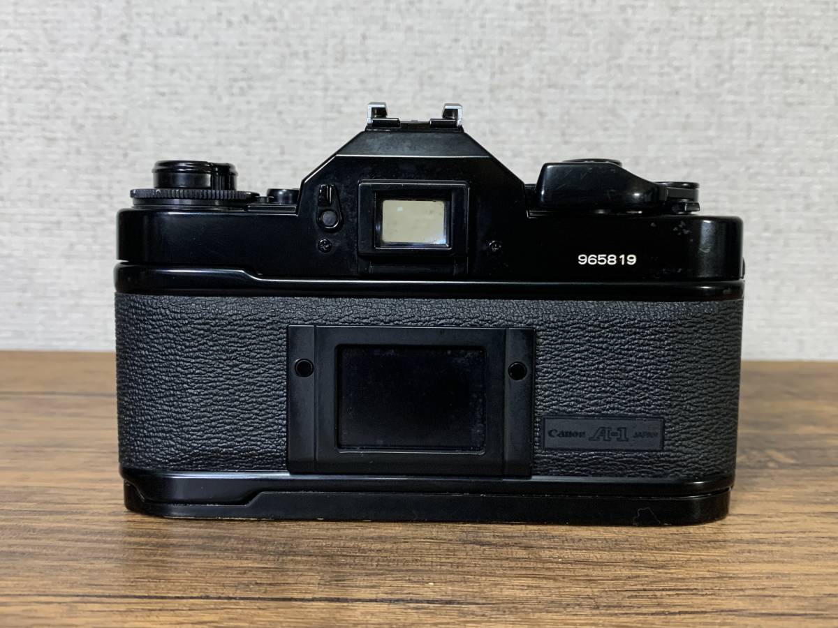 キャノン Canon A-1　一眼レフ フィルムカメラ　New FD 50mm f/1.8 レンズ　動作品　シャッター鳴き無し　速度変化確認　ジャンク扱い_画像8