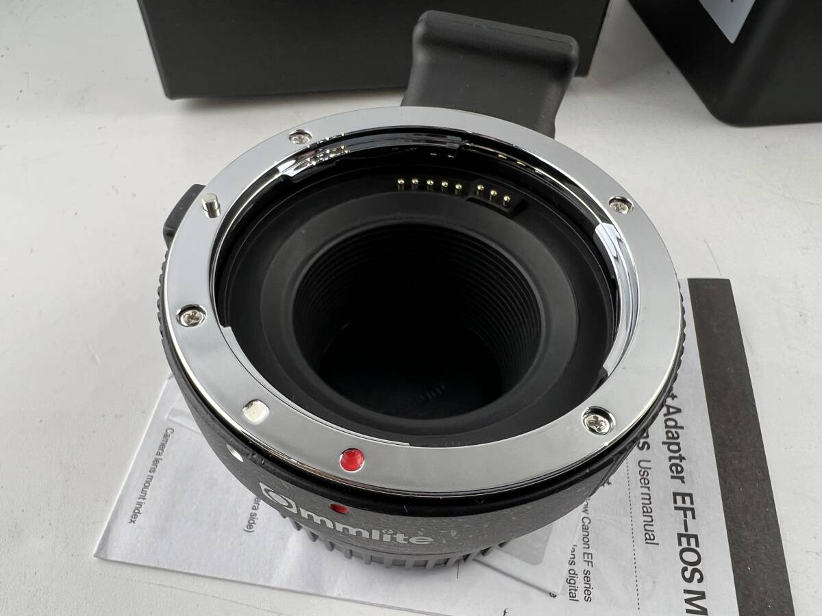 ほぼ未使用　１円～　Commlite CM-EF-EOSM レンズマウントアダプター Canon EF/EF-Sレンズ - EOSM　K&F Concept KF-FDEM _画像4