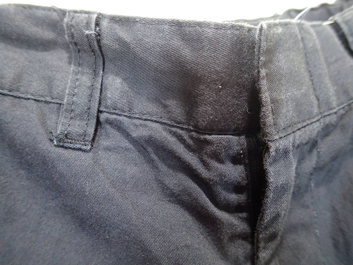  half-price price cut * J Press /J.PRESS 120.* thin navy blue color short pants ( lining less * waist rubber adjustment possible )t759