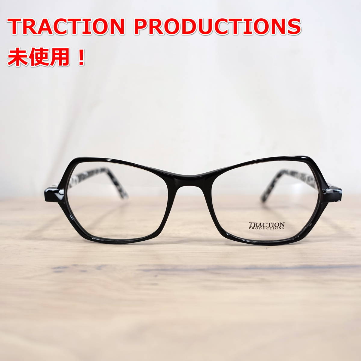 【未使用】TRACTION PRODUCTIONS　五角形フォックス　NARAYANA　トラクションプロダクションズ　白黒
