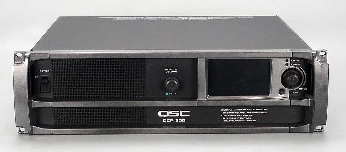 【即決】QSC デジタルシネマプロセッサ DCP-300【中古】(5)J□_画像2