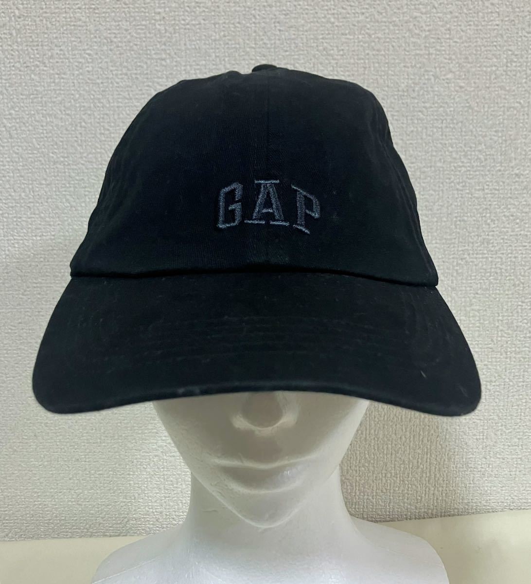 GAP ギャップ ロゴ キャップ ブラック ONE SIZE_画像1