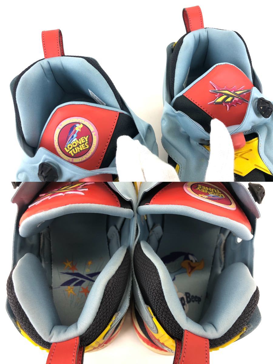  Reebok Looney Tunes Insta насос Fury 95 спортивные туфли FC2953 мужской размер 29.5cm голубой многоцветный Reebok