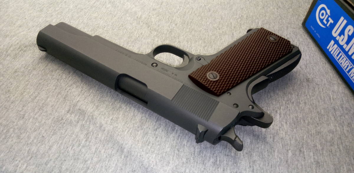 《売り切り》WA　コルト　U.S.M1911A1　ミリタリーモデル　SCW/Ver.1　（検索ワード・パーカーライジング）_画像4