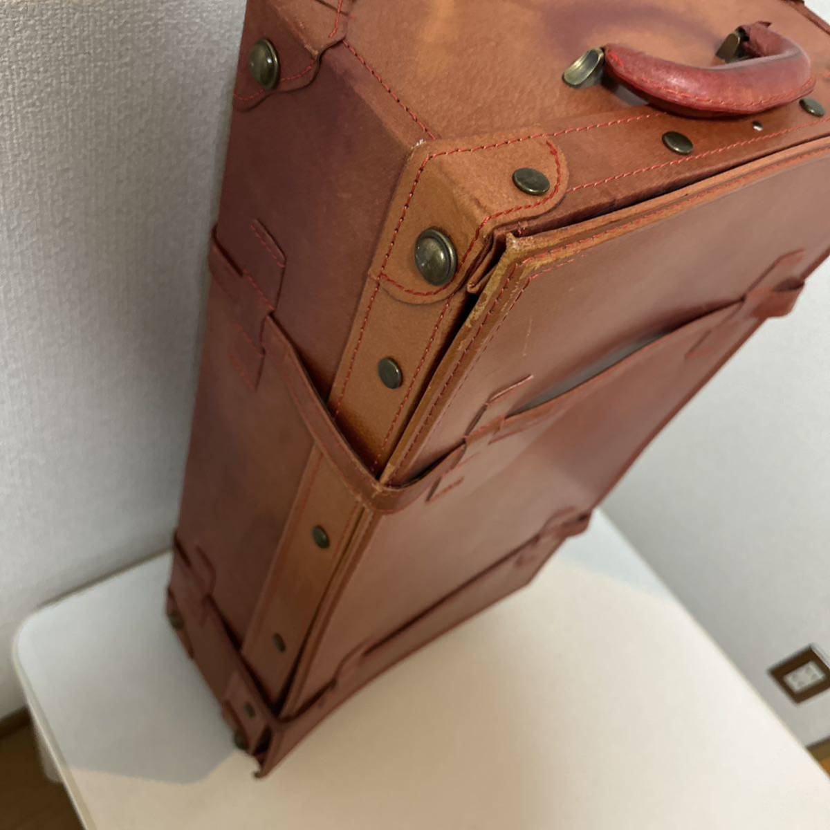 ユーラシアトランク　革製スーツケース_画像4