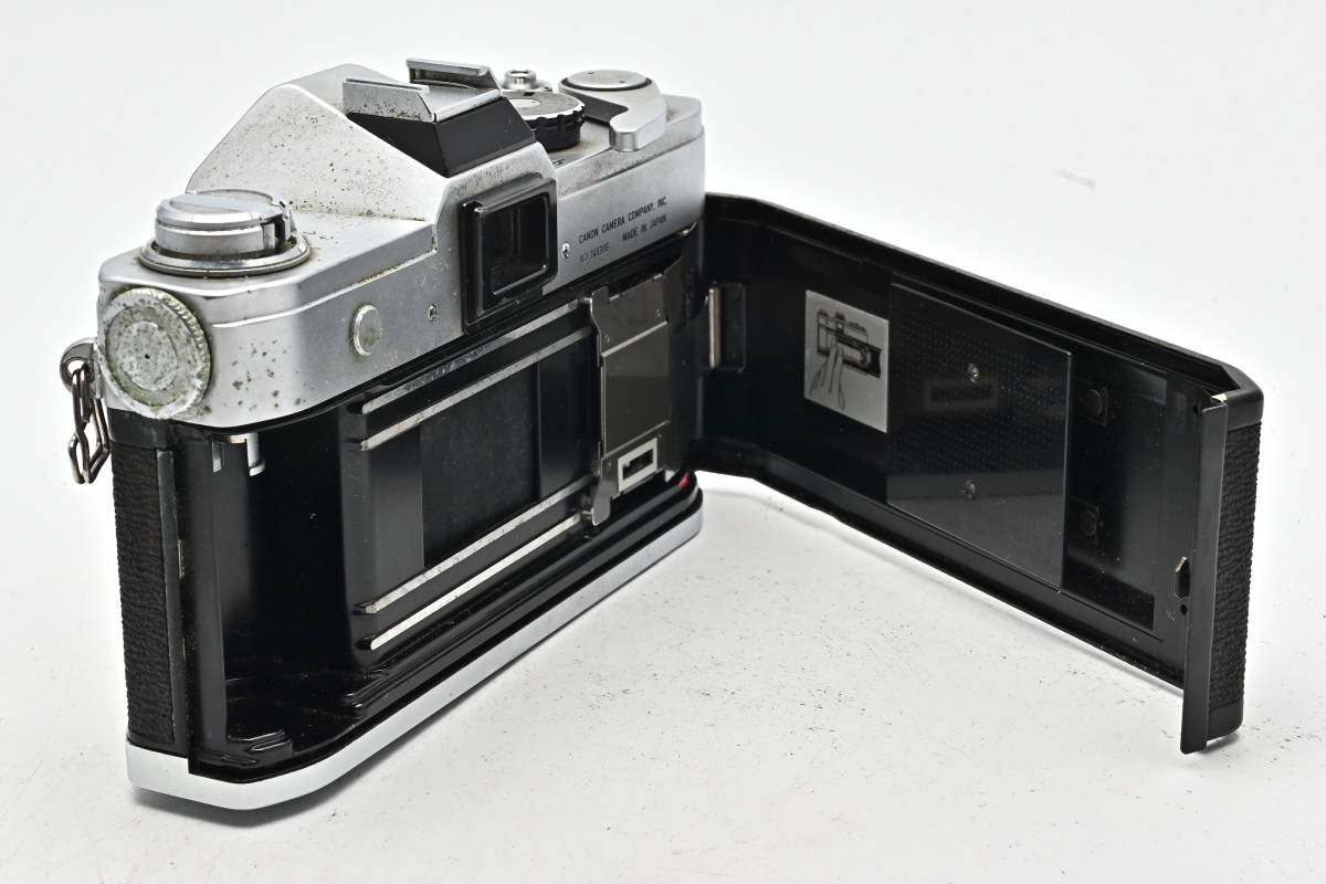 1C-018 Canon キヤノン FT FL 50mm f/1.4 + 200mm f/3.5 一眼レフフィルムカメラ マニュアルフォーカス_画像7