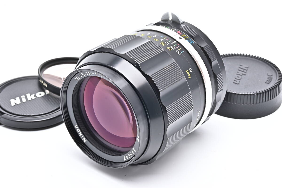 1C-326 Nikon ニコン NIKKOR-P.C Auto 105mm f/2.5 非Ai マニュアルフォーカス レンズ_画像1