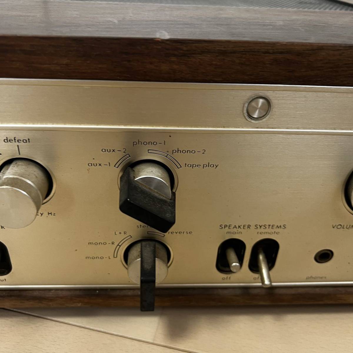 F LUXMAN SQ507 ラックスマン プリメインアンプ オーディオ機器 アンプ オーディオ SOLID STATE INTEGRATED AMPLIFIER_画像4