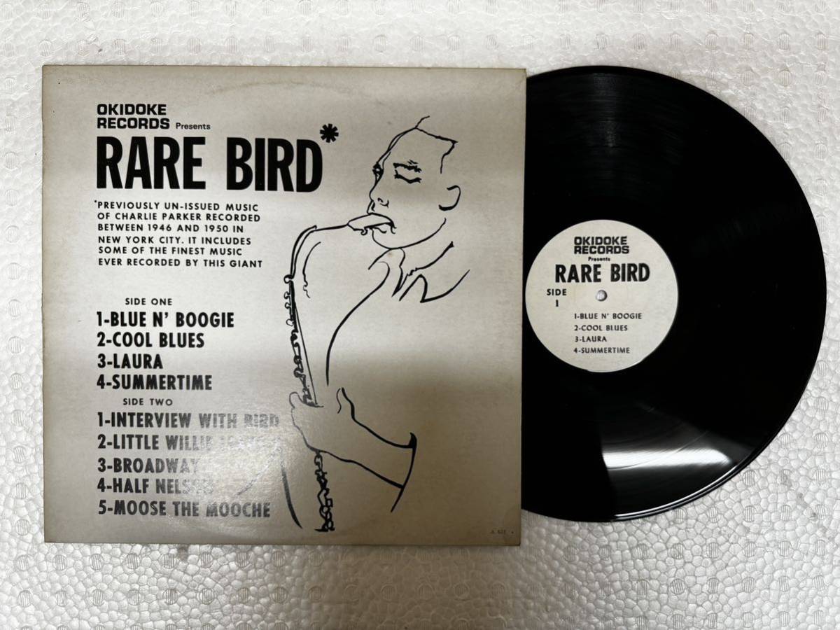 売切〜♪Charlie Parkerチャーリー・パーカー／ RARE BIRD／LPレコード／JAZZ _画像1