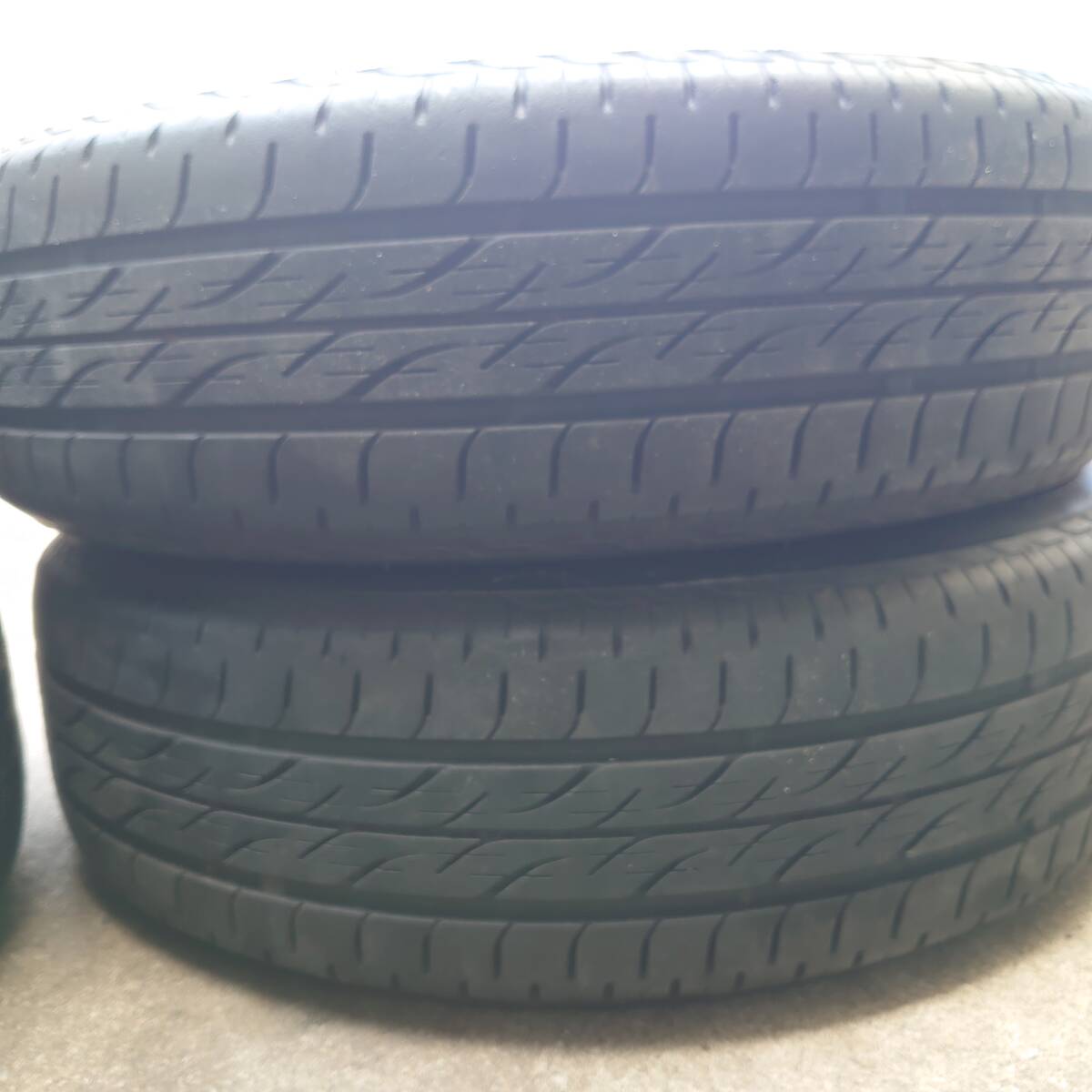 スズキ 純正 14インチ 14x4.5J PCD100 +50 4H 155/65R14 4本_画像9