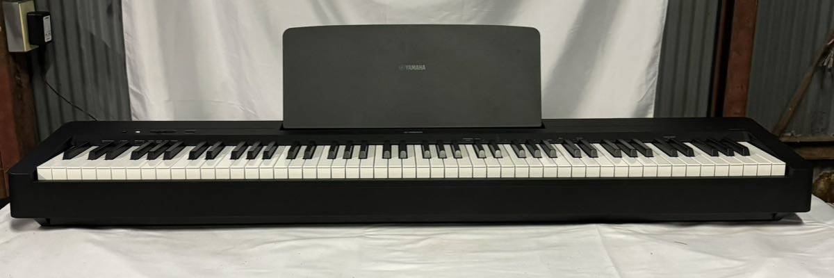 1円スタート　YAMAHA P-145B 電子ピアノ ヤマハ キーボード _画像1