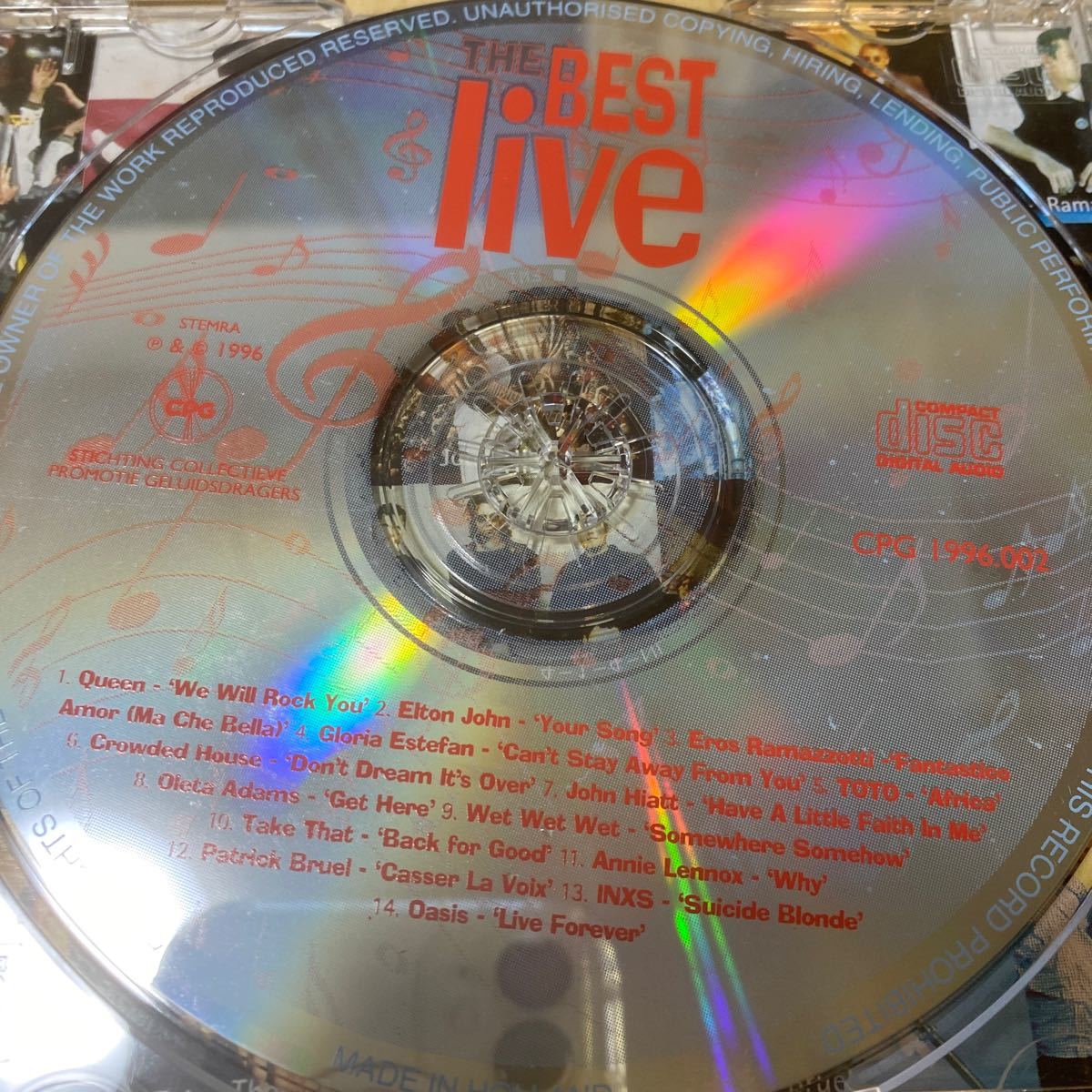 THE BEST live CD_画像2