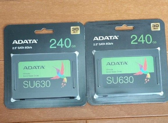 新品未開封品 2つセット 240GB SSD ADATA SU630｜Yahoo!フリマ（旧