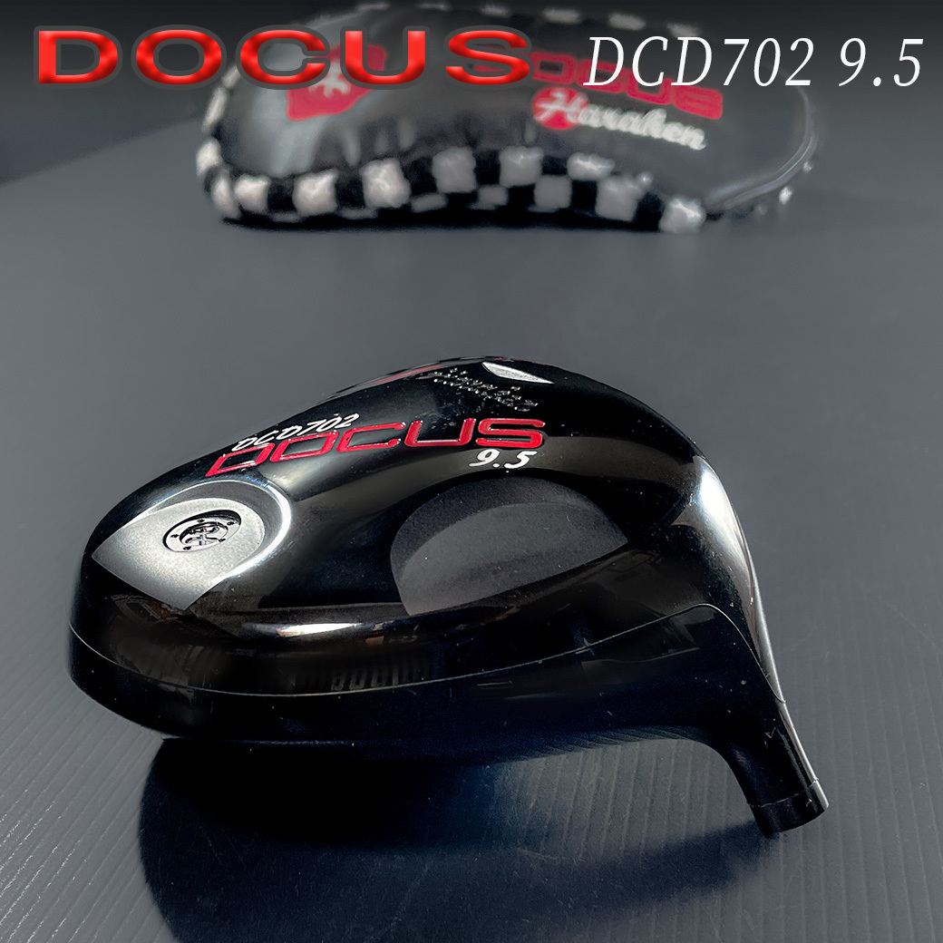 ドゥーカスゴルフ DOCUS DCD702 9.5度ドライバーへッド単品 ヘッドカバー付_画像3