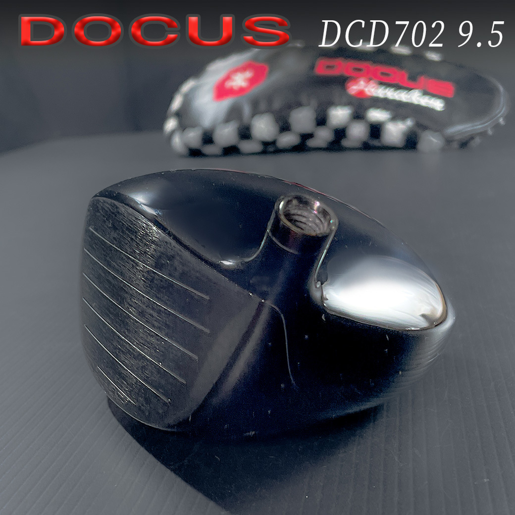 ドゥーカスゴルフ DOCUS DCD702 9.5度ドライバーへッド単品 ヘッドカバー付_画像6