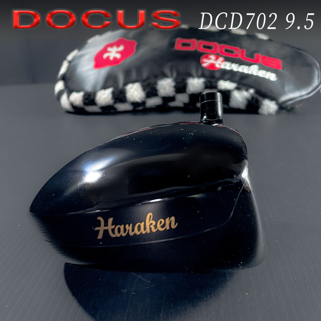ドゥーカスゴルフ DOCUS DCD702 9.5度ドライバーへッド単品 ヘッドカバー付_画像4
