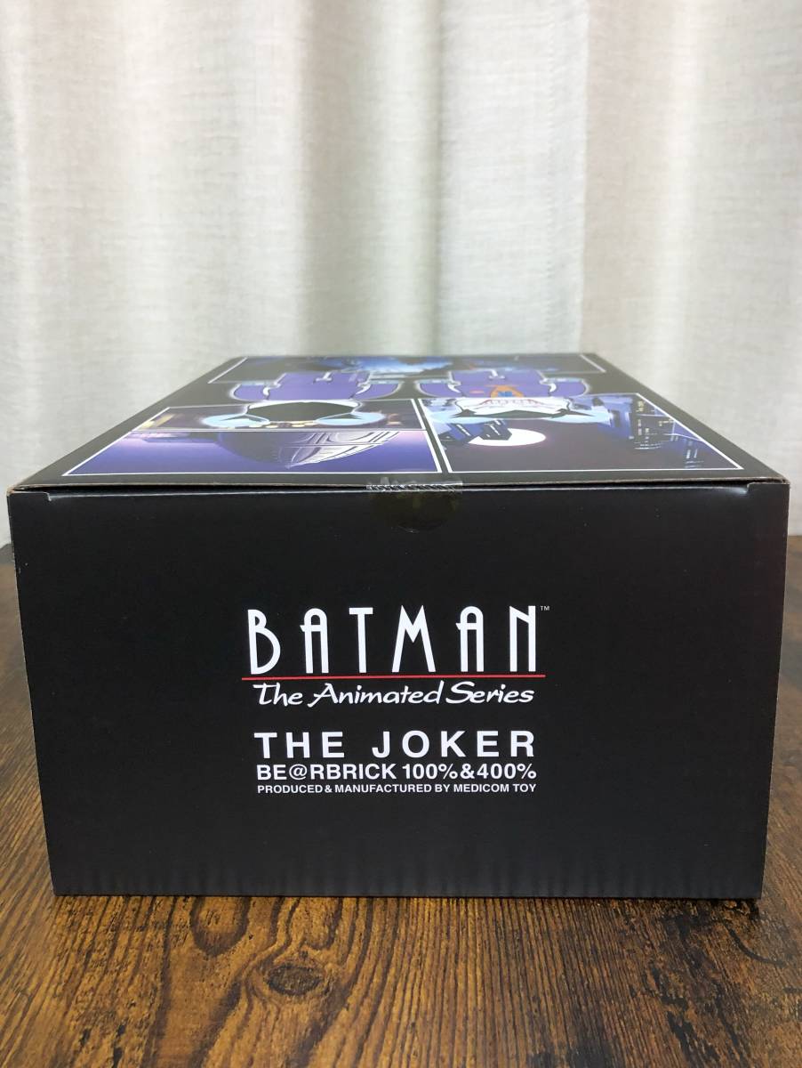 ベアブリック　BE@RBRICK　THE JOKER　BATMAN The Animated Series Ver.　100％ & 400％　メディコムトイ　バットマン　ジョーカー_画像5