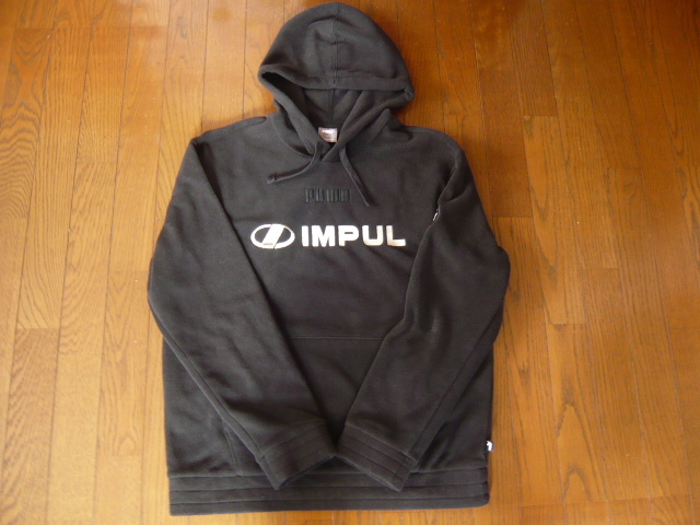 *PUMA Puma *IMPUL "Impul" *SUPER GT500* Champion memory * Parker * front Logo embroidery, left arm badge *L size * black * rare *