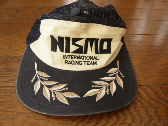 *NISMO Nismo *NISSAN Nissan * распроданный товар *INTERNATIONAL*RACING TEAM* старый Logo * сетка * колпак * шляпа *F размер * не использовался * редкость *