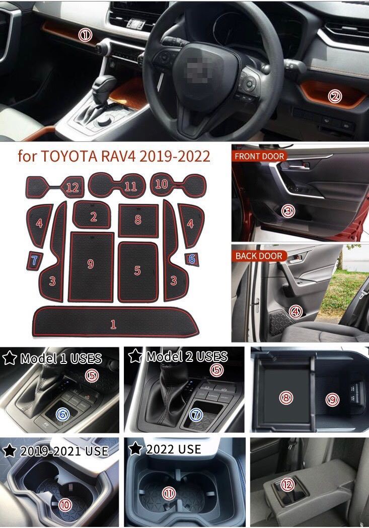 RAV4 rav4 50系 ラバーマット【C168】_画像5