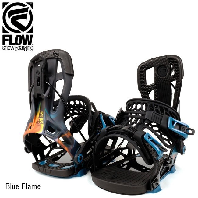 1円 SNB/24 FLOW フロー NX2 TM FUSION フュージョン/Blue Flame/L/日本正規品/スノーボード/バインディング/メンズ_画像1