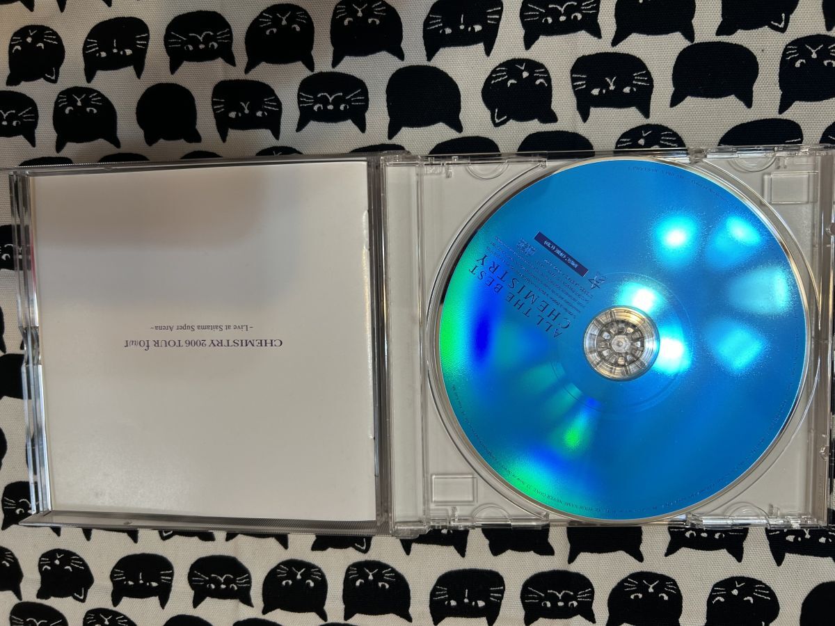 ケミストリー ベストアルバム All THE BEST 初回生産限定盤 CD+DVD LIVE DVD付き　CHEMISTRY_画像4