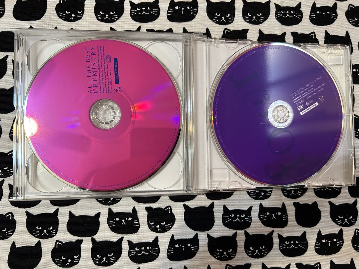 ケミストリー ベストアルバム All THE BEST 初回生産限定盤 CD+DVD LIVE DVD付き　CHEMISTRY_画像5