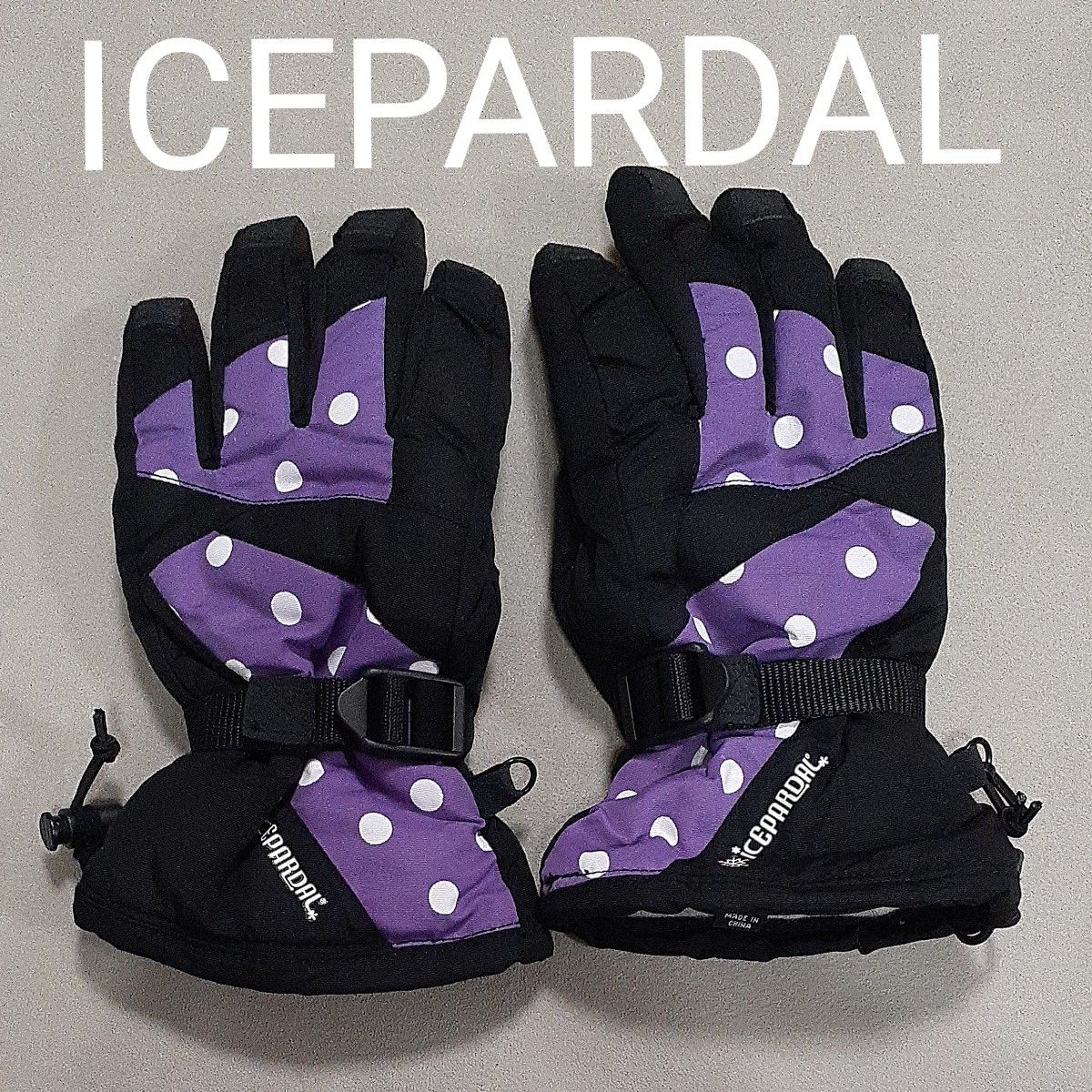 【新品未使用タグ無し】スキーグローブ スノーボードグローブ グローブ　手袋 防寒 ICEPARDAL