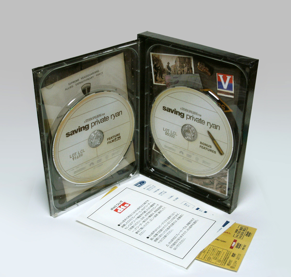 ● DVD プライベート・ライアン アドバンスト・コレクターズ・エディション J1-110893 saving private ryan D-DAY 60th Edition NTSC R2_画像2